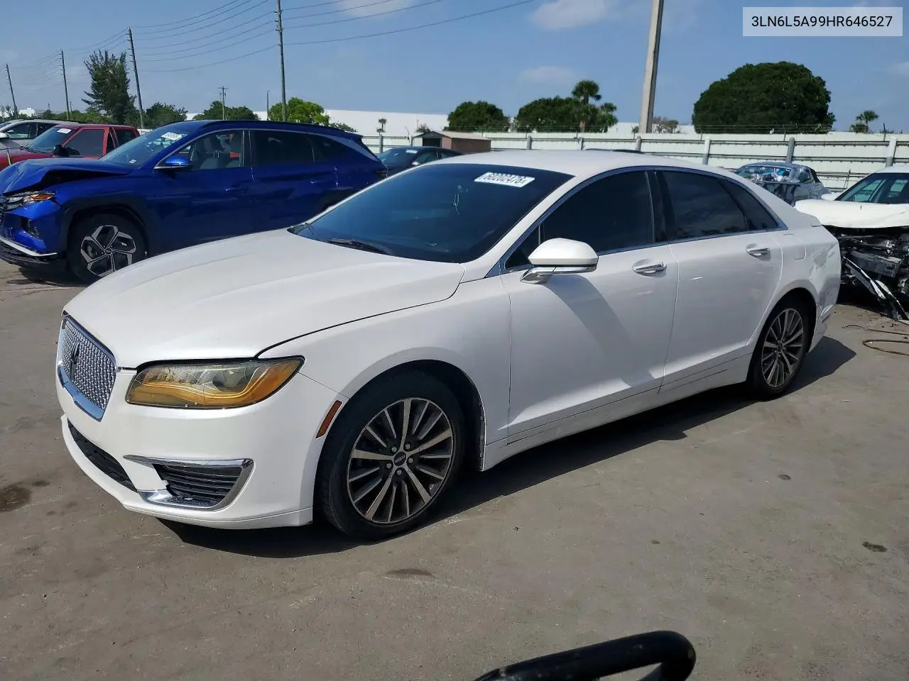 2017 Lincoln Mkz Premiere VIN: 3LN6L5A99HR646527 Lot: 60202476