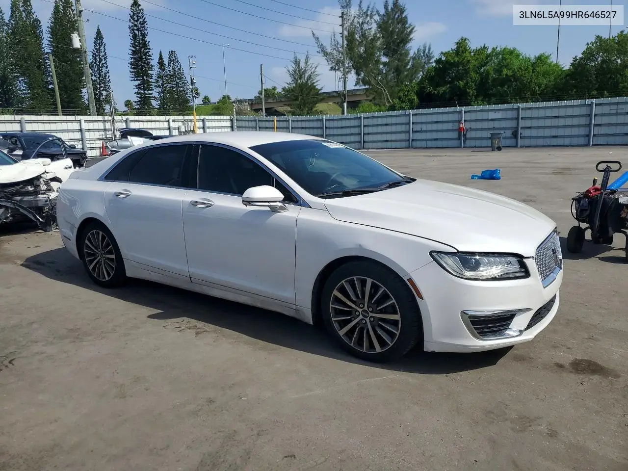 2017 Lincoln Mkz Premiere VIN: 3LN6L5A99HR646527 Lot: 60202476
