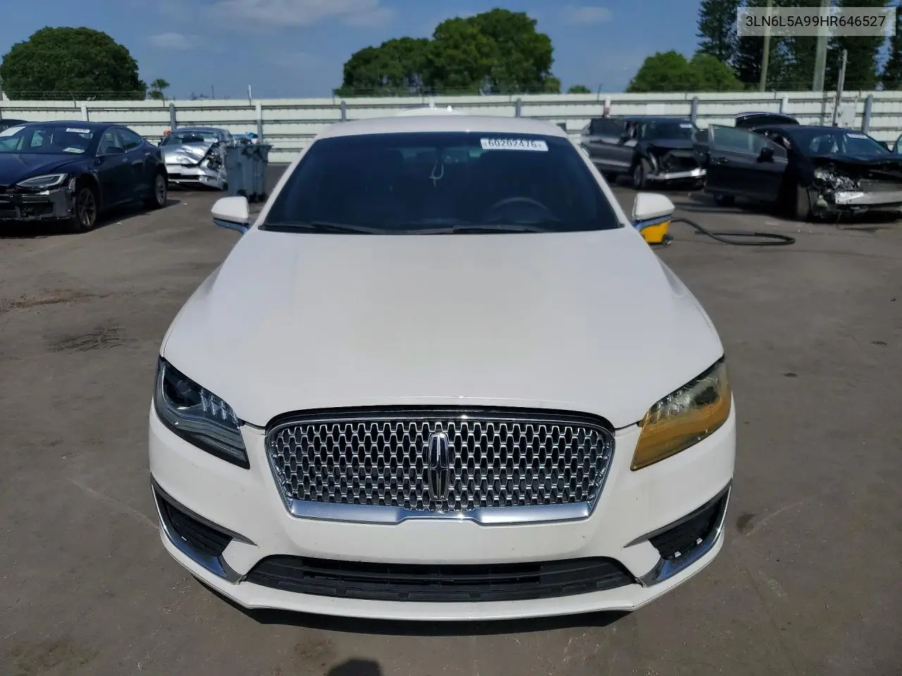 2017 Lincoln Mkz Premiere VIN: 3LN6L5A99HR646527 Lot: 60202476