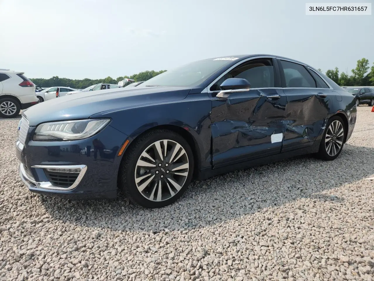 2017 Lincoln Mkz Reserve VIN: 3LN6L5FC7HR631657 Lot: 60214706