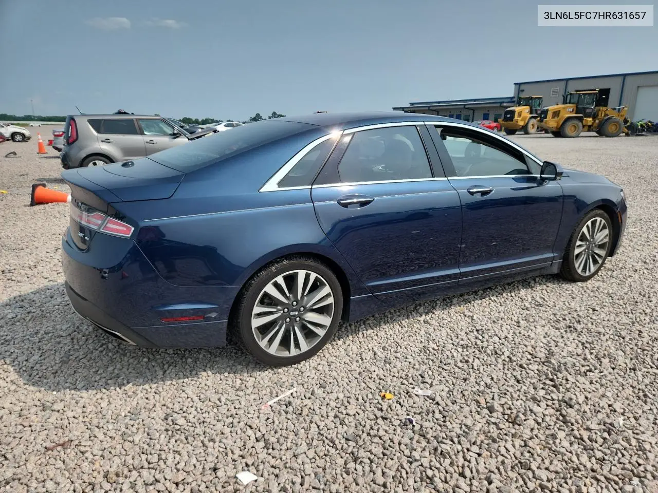 2017 Lincoln Mkz Reserve VIN: 3LN6L5FC7HR631657 Lot: 60214706