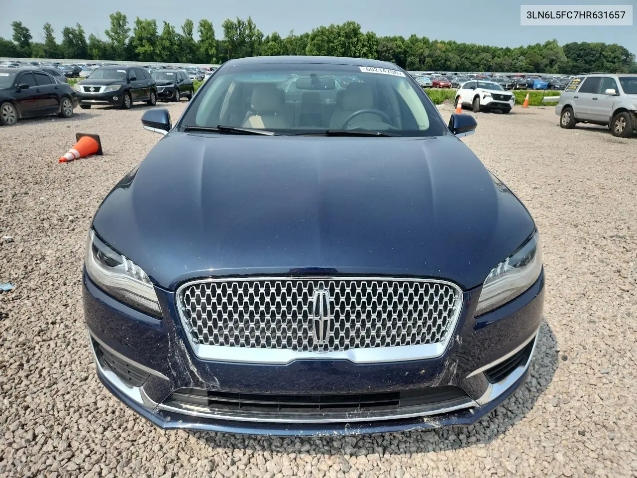 2017 Lincoln Mkz Reserve VIN: 3LN6L5FC7HR631657 Lot: 60214706