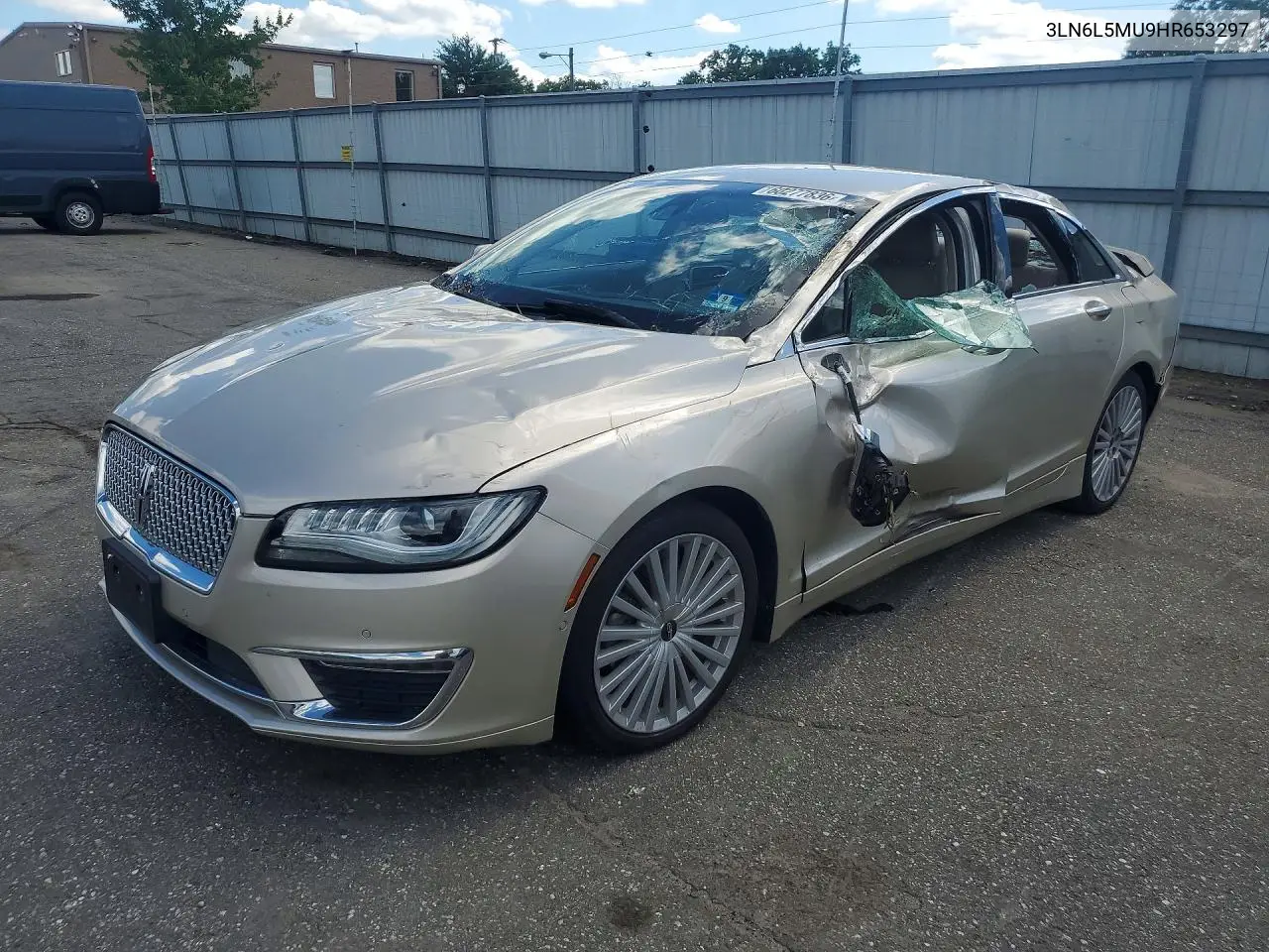 2017 Lincoln Mkz Hybrid Reserve VIN: 3LN6L5MU9HR653297 Lot: 60277836