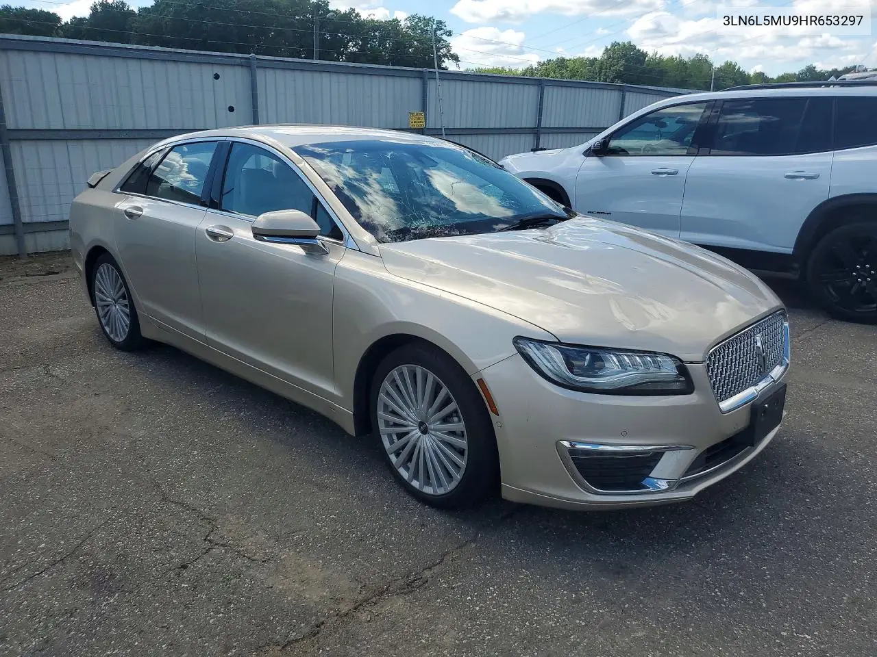 2017 Lincoln Mkz Hybrid Reserve VIN: 3LN6L5MU9HR653297 Lot: 60277836