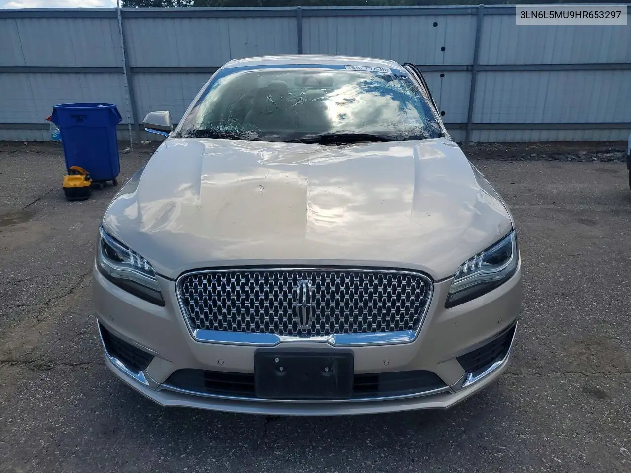 2017 Lincoln Mkz Hybrid Reserve VIN: 3LN6L5MU9HR653297 Lot: 60277836