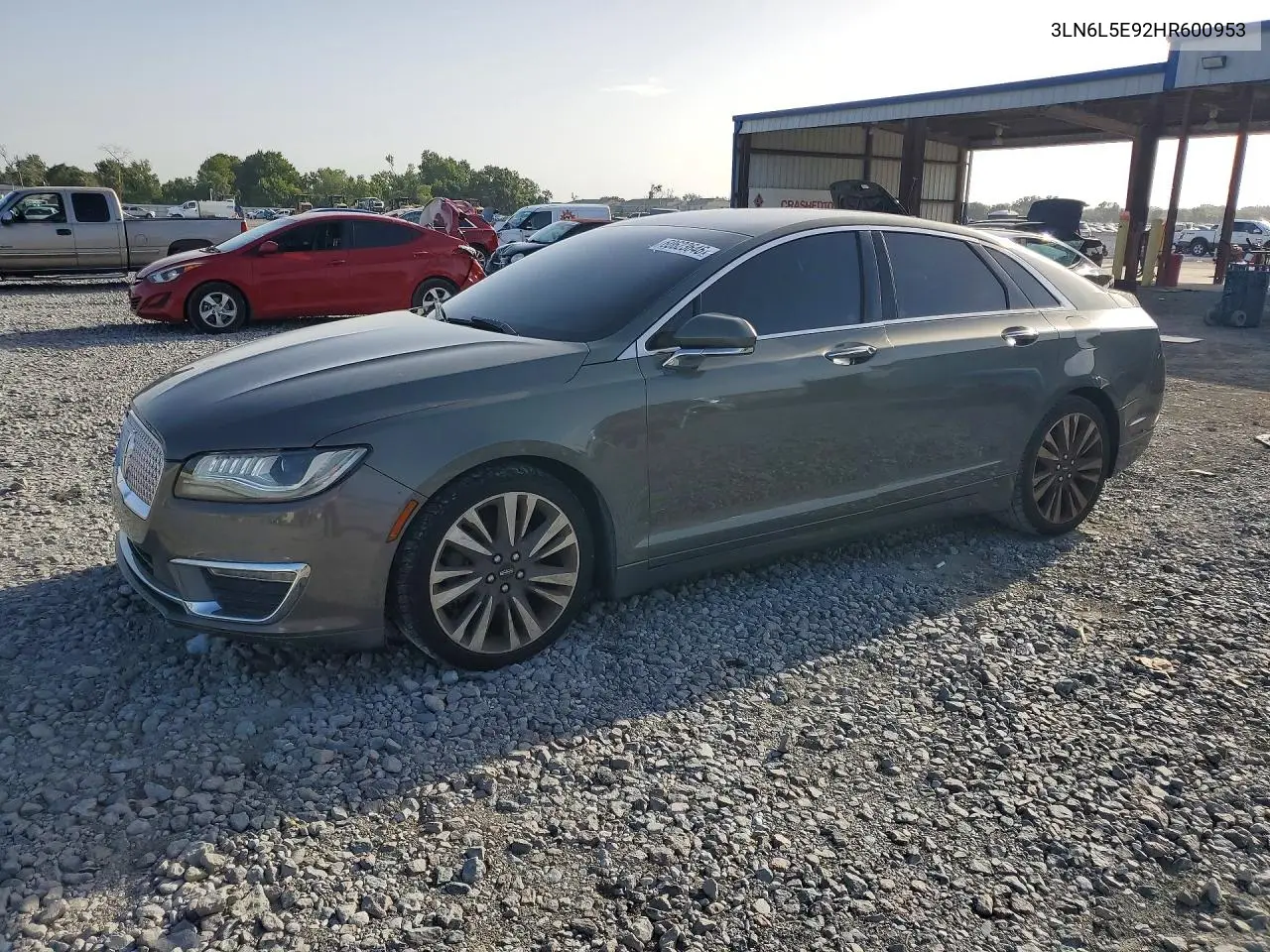 2017 Lincoln Mkz Reserve VIN: 3LN6L5E92HR600953 Lot: 60623646