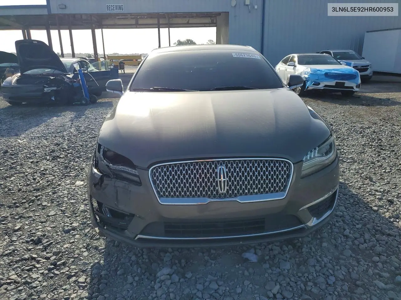 2017 Lincoln Mkz Reserve VIN: 3LN6L5E92HR600953 Lot: 60623646