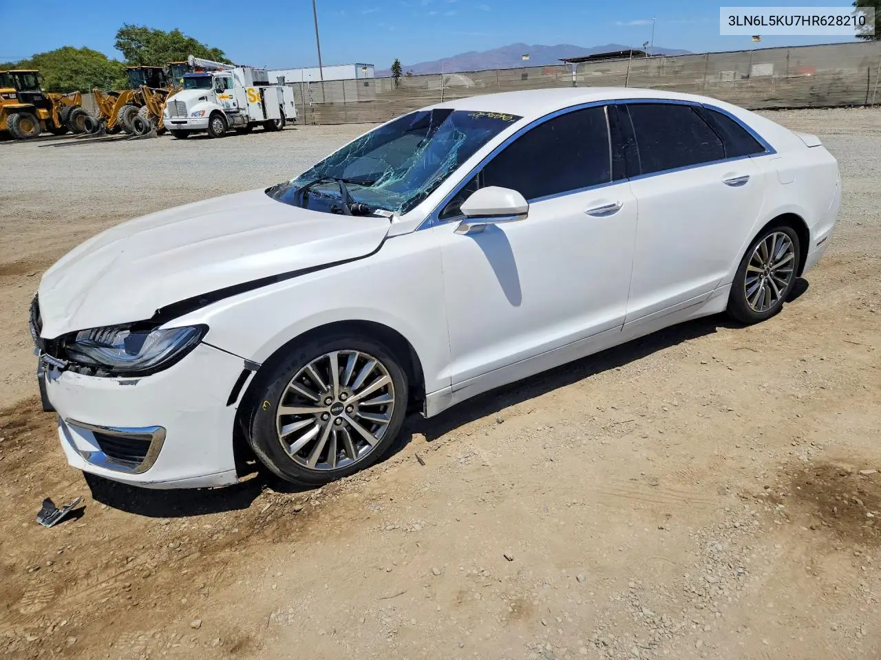 2017 Lincoln Mkz Hybrid Premiere VIN: 3LN6L5KU7HR628210 Lot: 60846846
