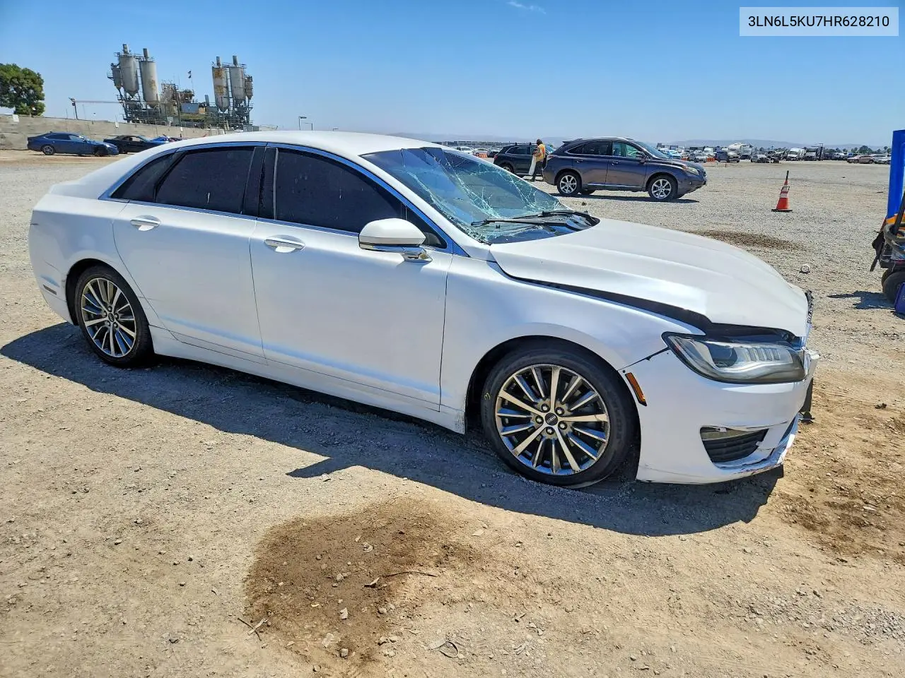 2017 Lincoln Mkz Hybrid Premiere VIN: 3LN6L5KU7HR628210 Lot: 60846846