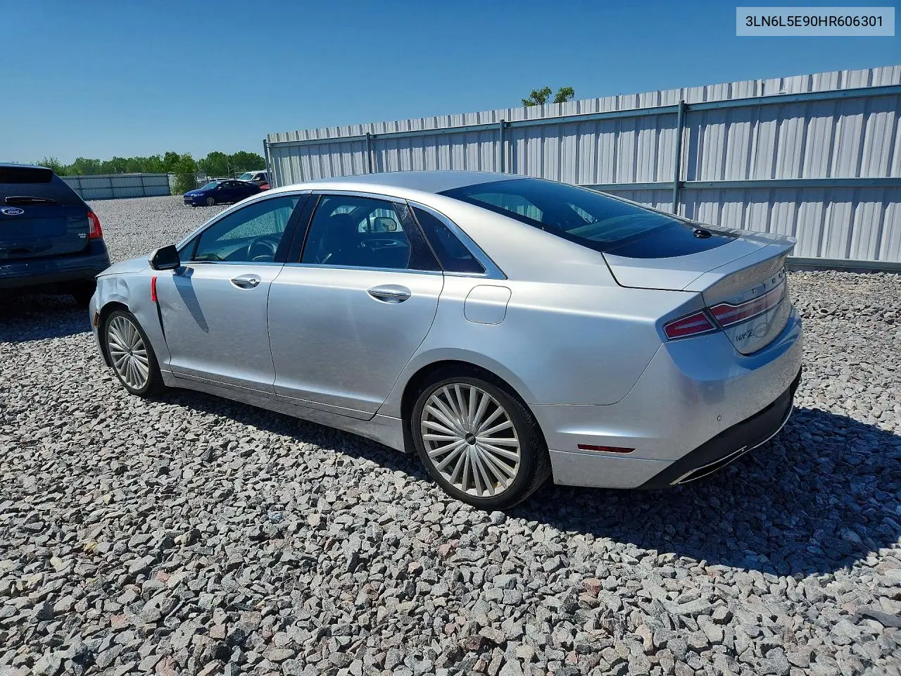 2017 Lincoln Mkz Reserve VIN: 3LN6L5E90HR606301 Lot: 60849356