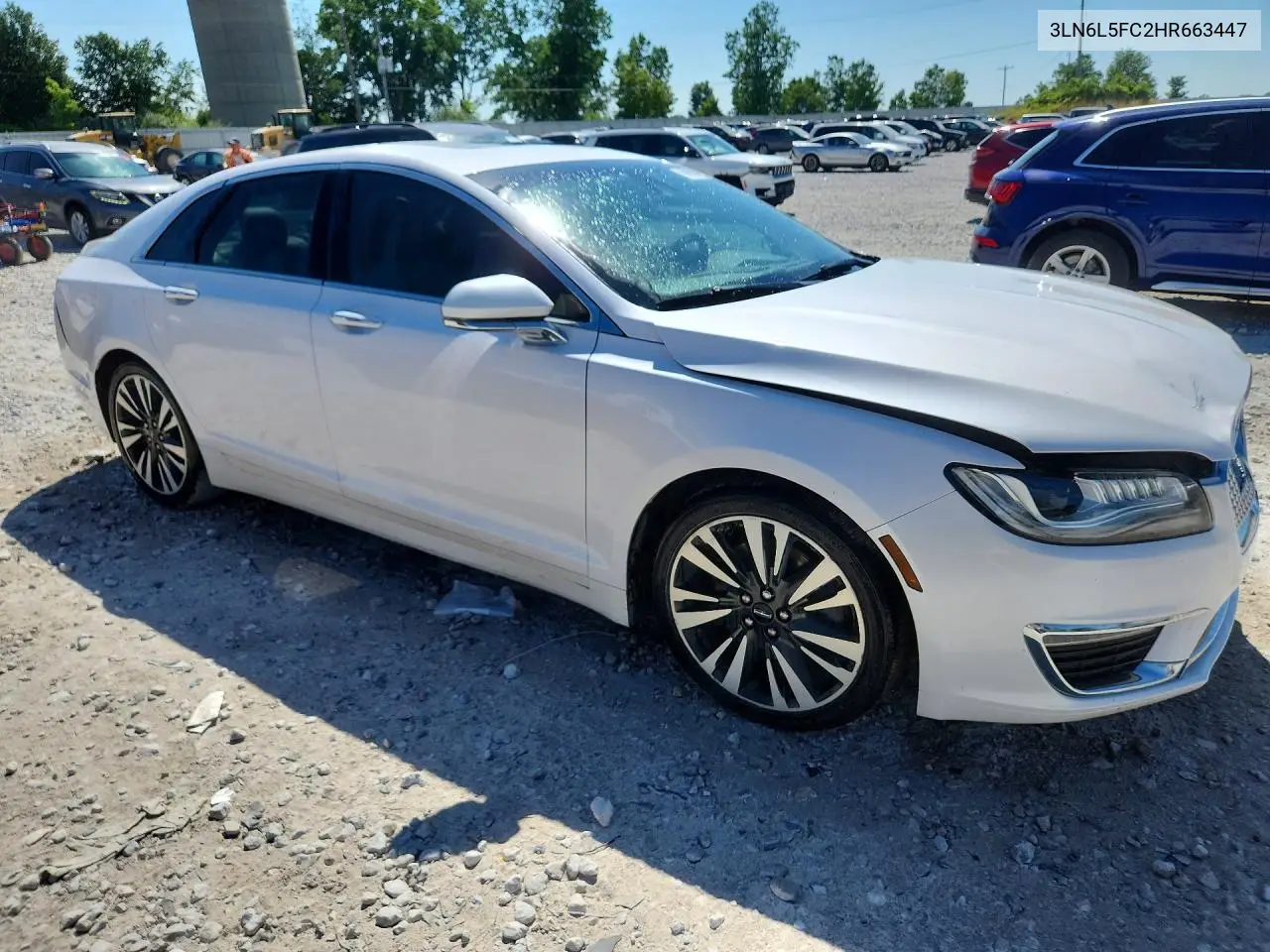2017 Lincoln Mkz Reserve VIN: 3LN6L5FC2HR663447 Lot: 60995836