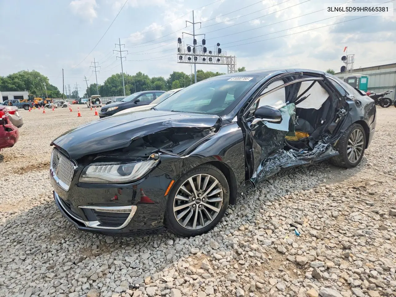2017 Lincoln Mkz Select VIN: 3LN6L5D99HR665381 Lot: 61000766