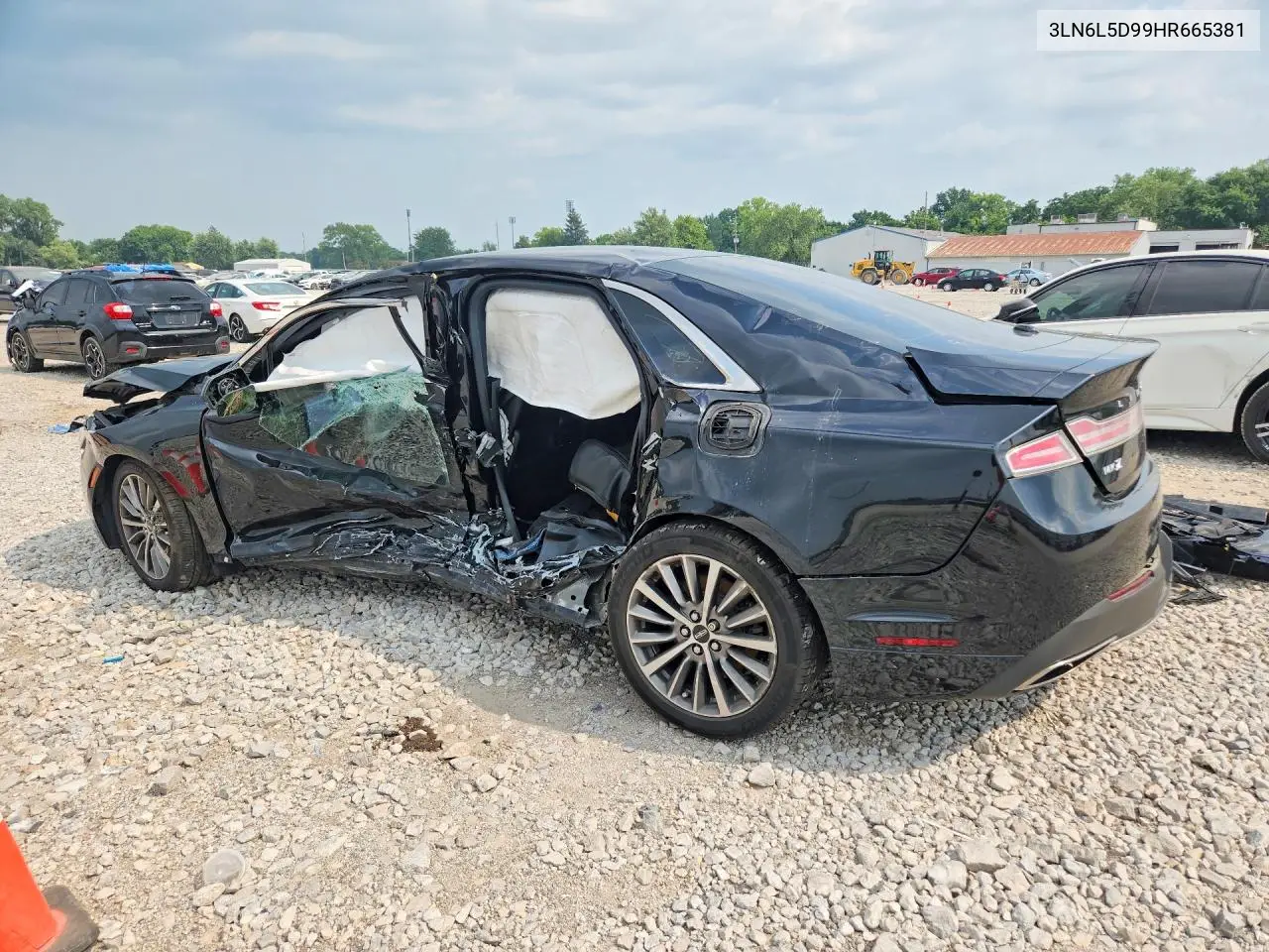 2017 Lincoln Mkz Select VIN: 3LN6L5D99HR665381 Lot: 61000766