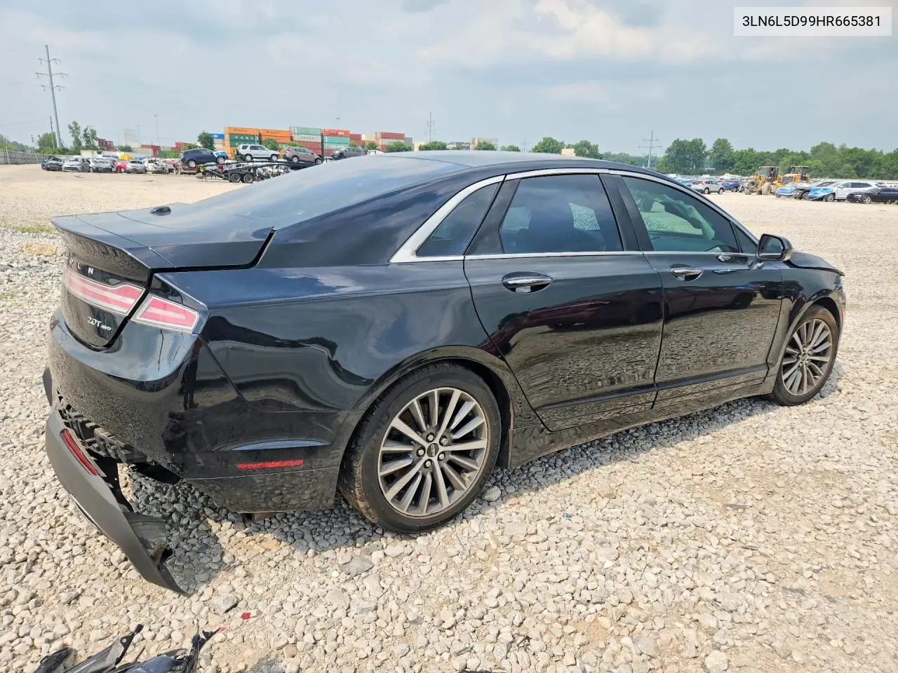 2017 Lincoln Mkz Select VIN: 3LN6L5D99HR665381 Lot: 61000766