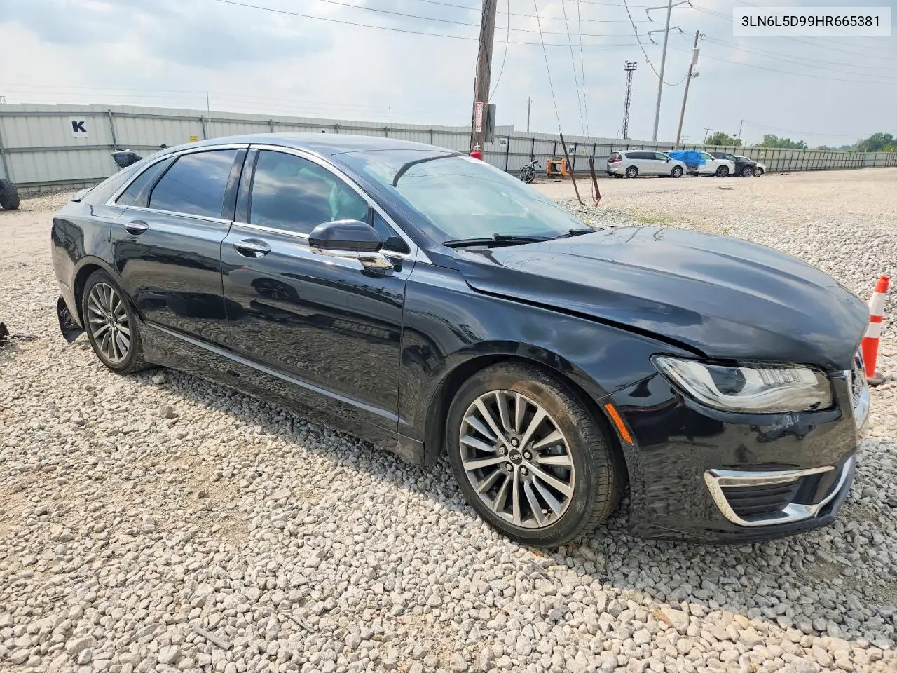 2017 Lincoln Mkz Select VIN: 3LN6L5D99HR665381 Lot: 61000766