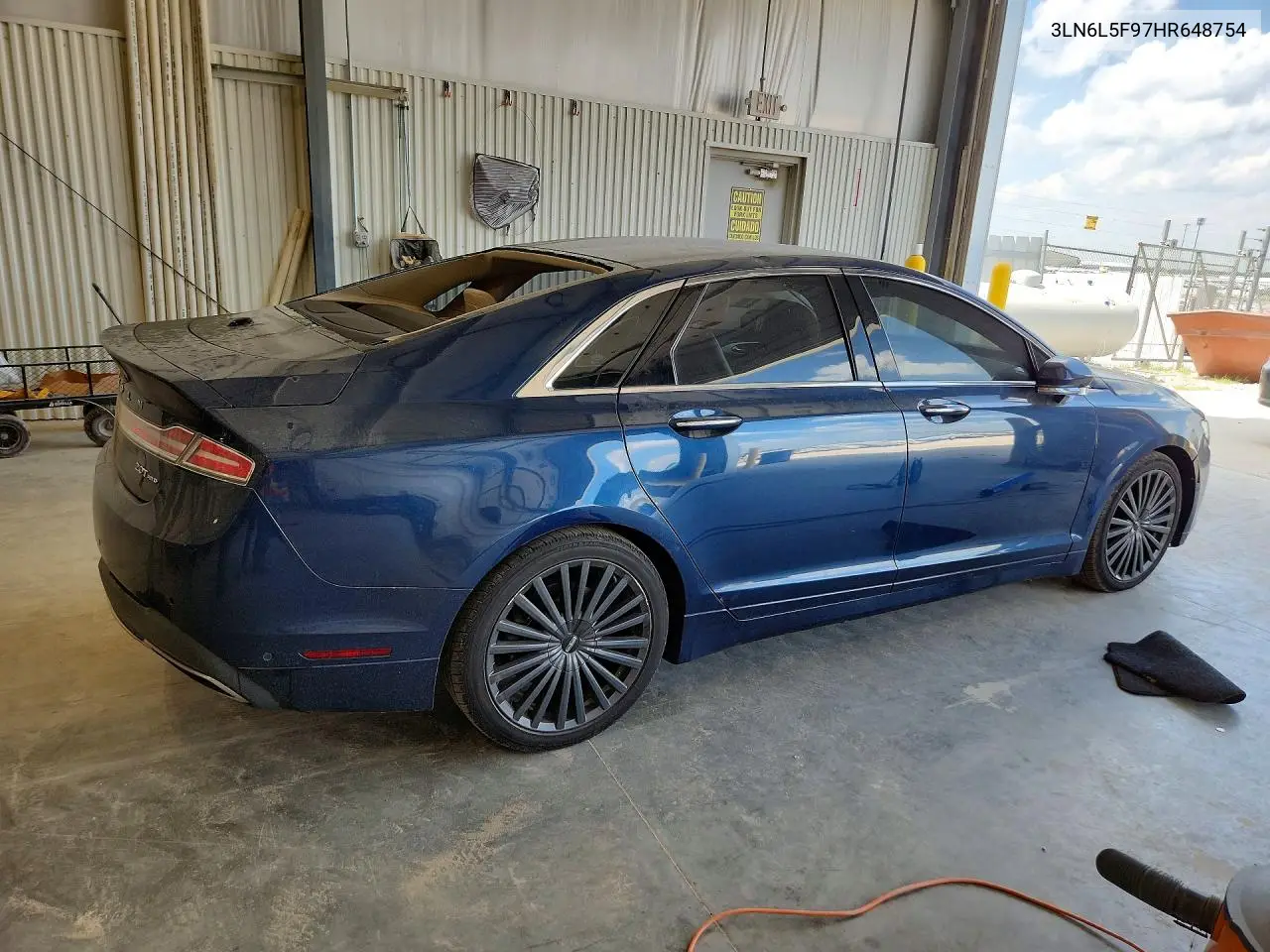 2017 Lincoln Mkz Reserve VIN: 3LN6L5F97HR648754 Lot: 61026006