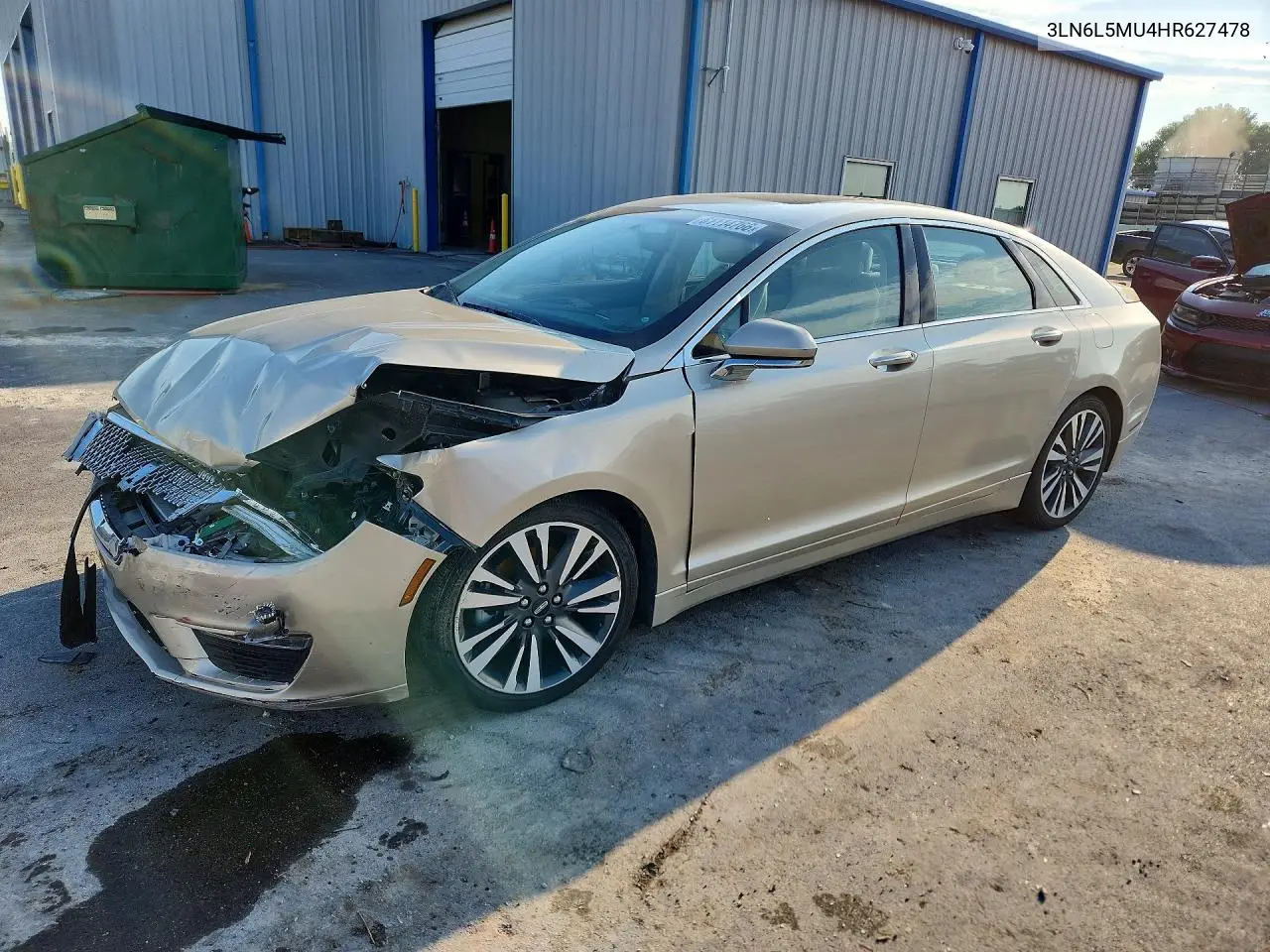 2017 Lincoln Mkz Hybrid Reserve VIN: 3LN6L5MU4HR627478 Lot: 61114766