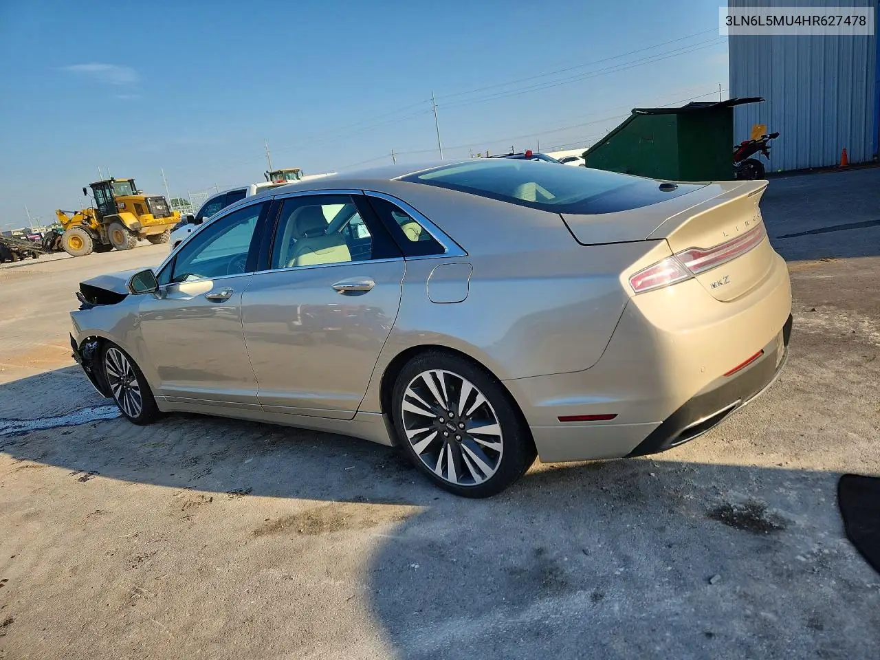 2017 Lincoln Mkz Hybrid Reserve VIN: 3LN6L5MU4HR627478 Lot: 61114766