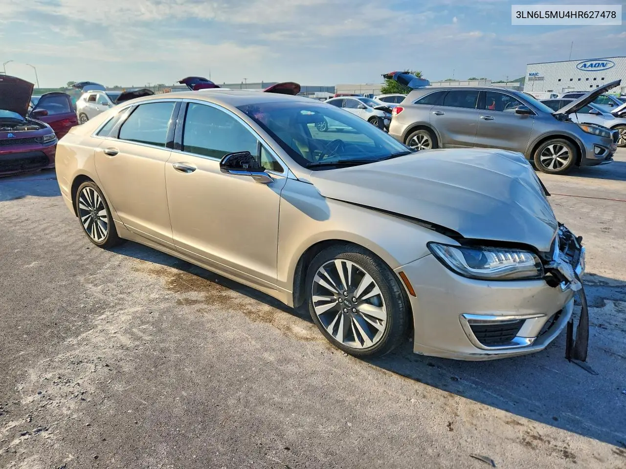 2017 Lincoln Mkz Hybrid Reserve VIN: 3LN6L5MU4HR627478 Lot: 61114766