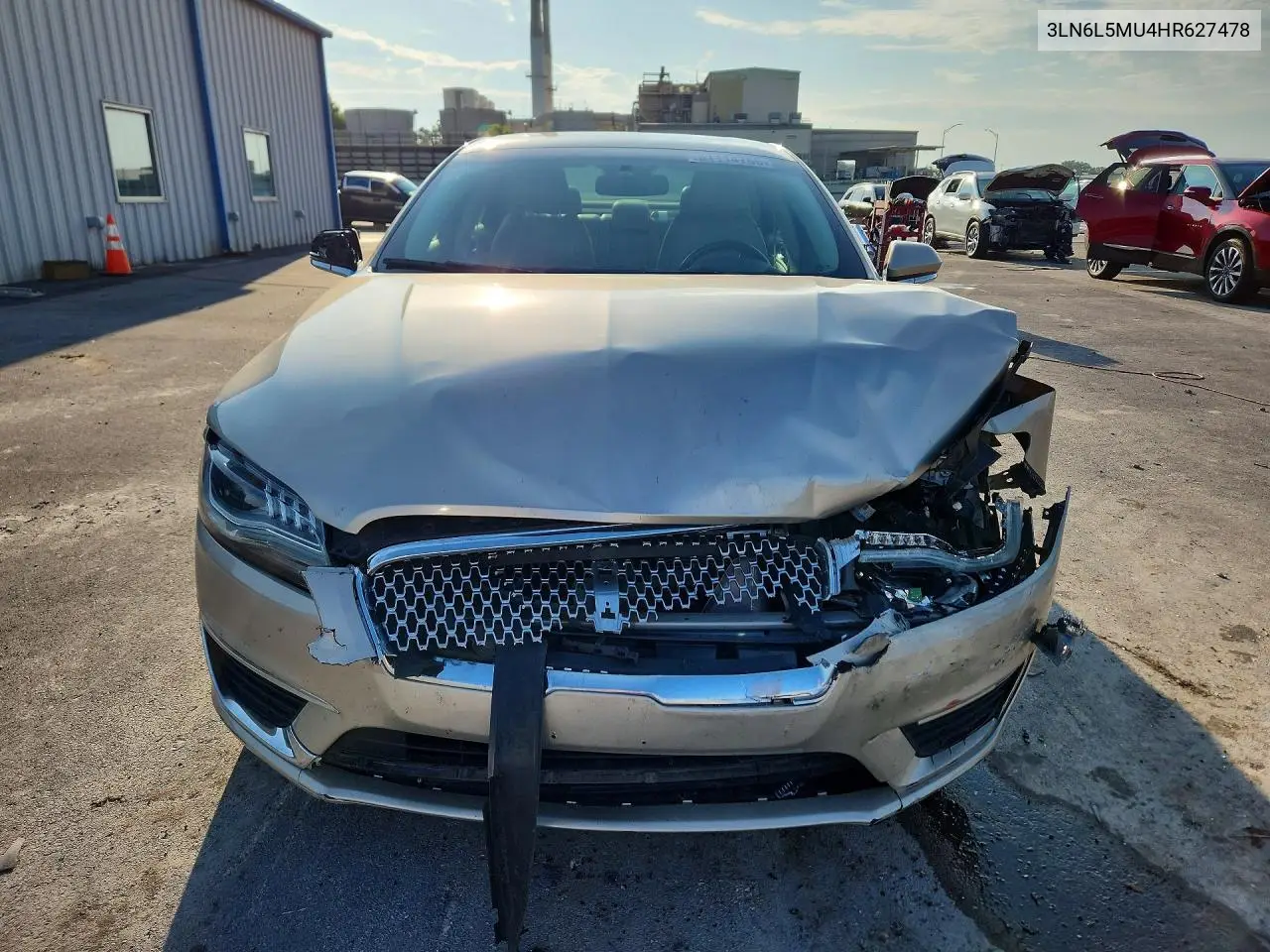 2017 Lincoln Mkz Hybrid Reserve VIN: 3LN6L5MU4HR627478 Lot: 61114766
