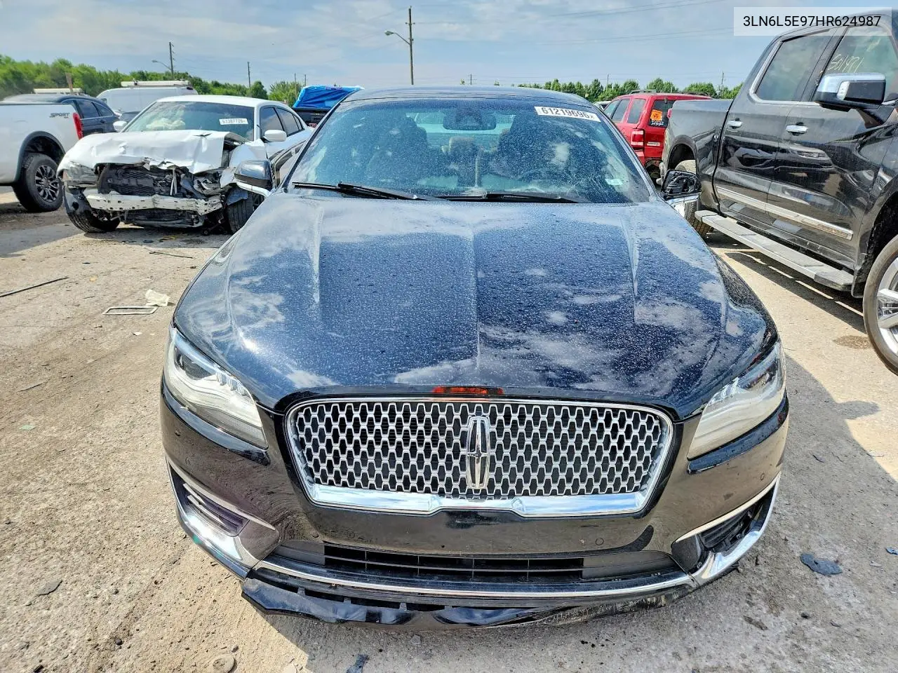 2017 Lincoln Mkz Reserve VIN: 3LN6L5E97HR624987 Lot: 61219696