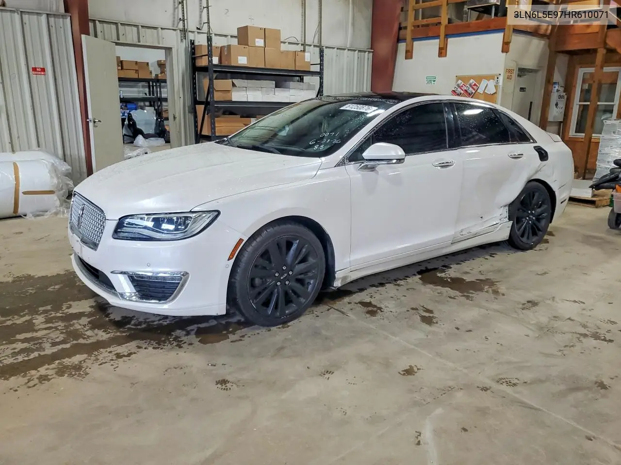 2017 Lincoln Mkz Reserve VIN: 3LN6L5E97HR610071 Lot: 61250876