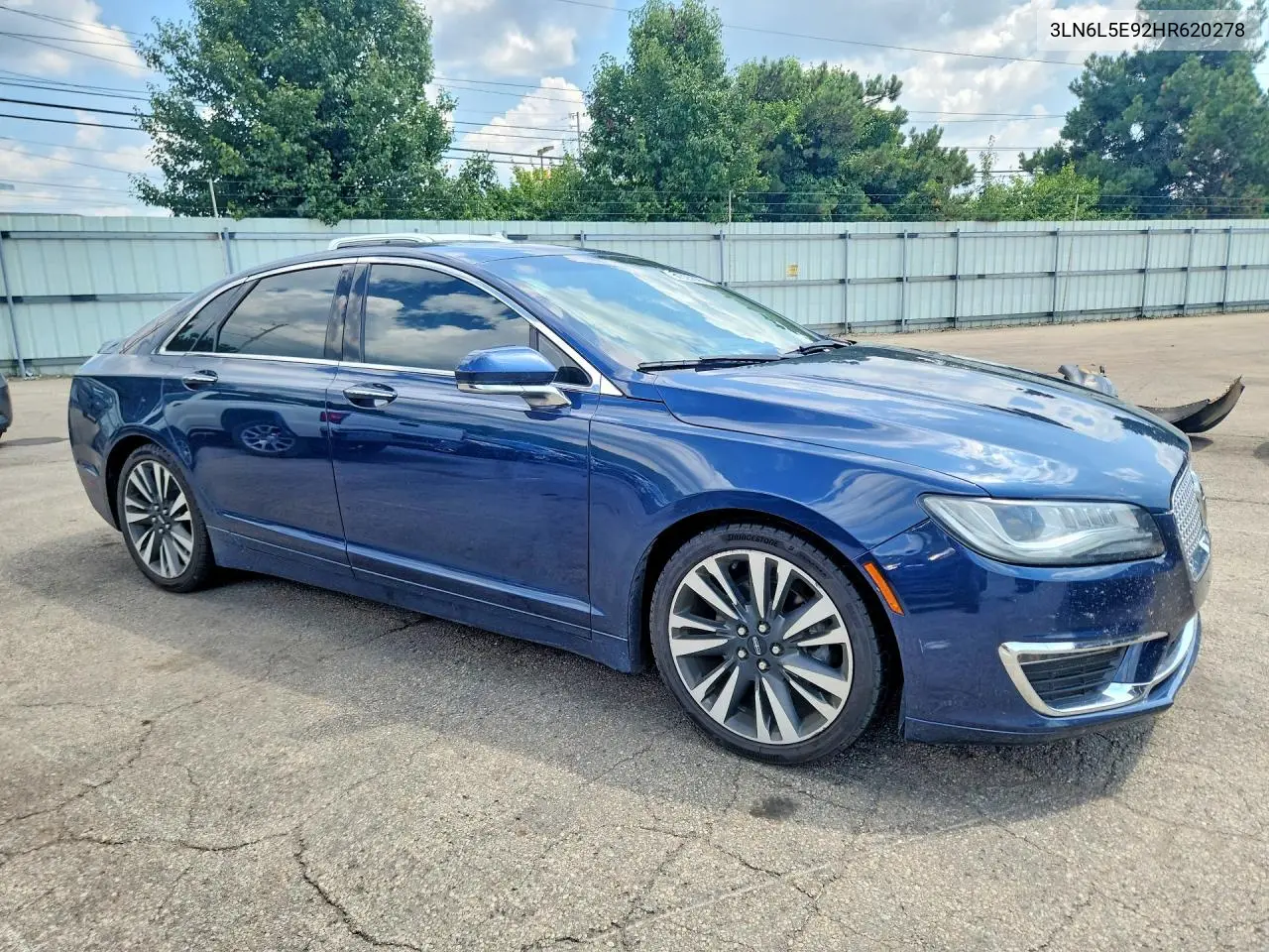 2017 Lincoln Mkz VIN: 3LN6L5E92HR620278 Lot: 61323896