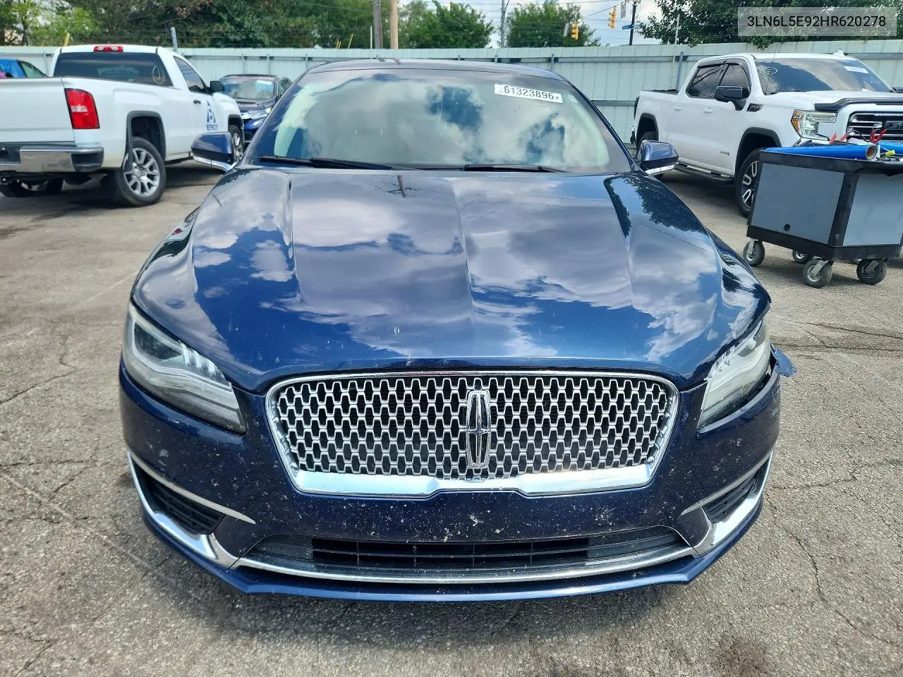2017 Lincoln Mkz VIN: 3LN6L5E92HR620278 Lot: 61323896