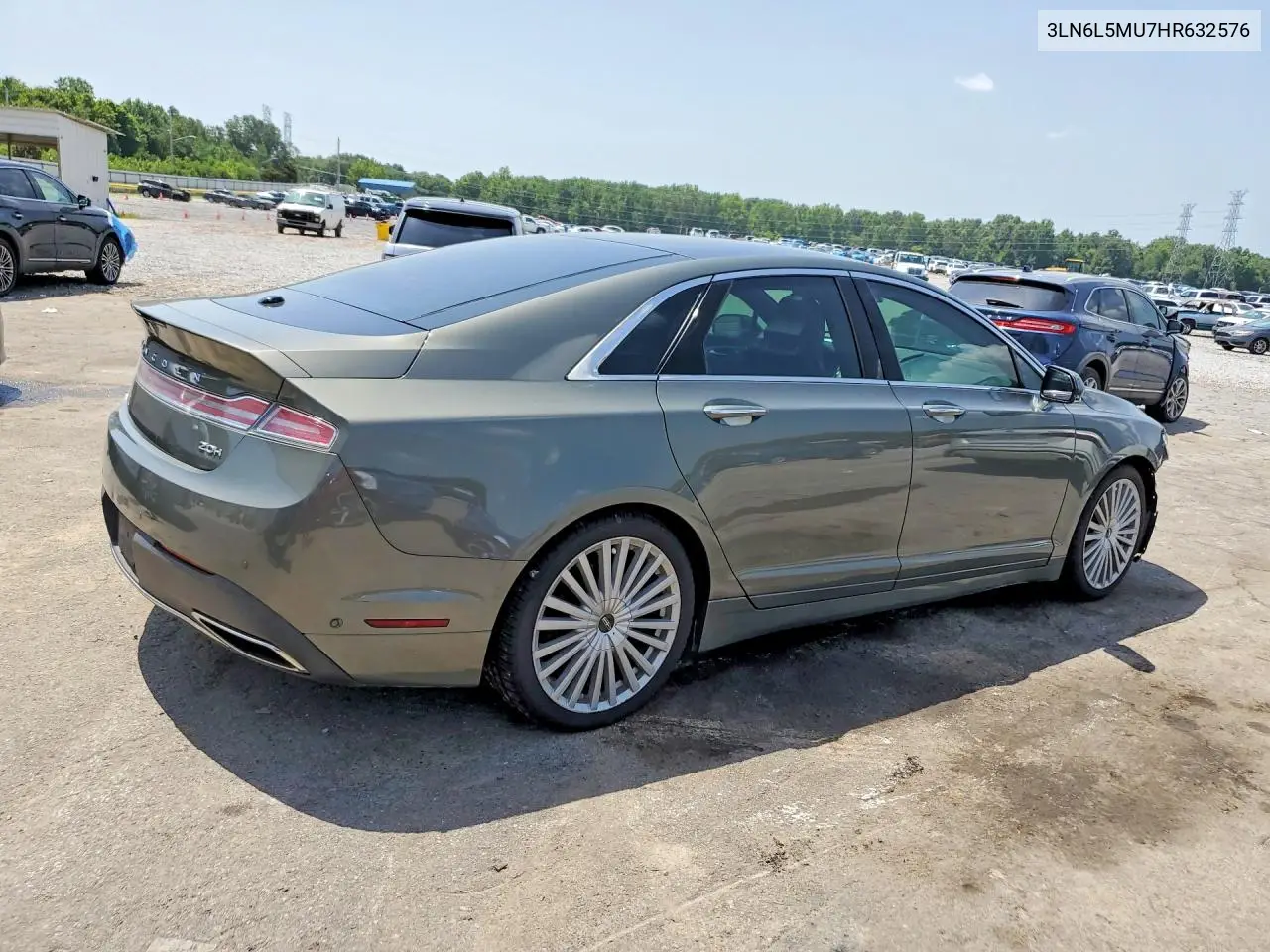 2017 Lincoln Mkz Hybrid Reserve VIN: 3LN6L5MU7HR632576 Lot: 61576816