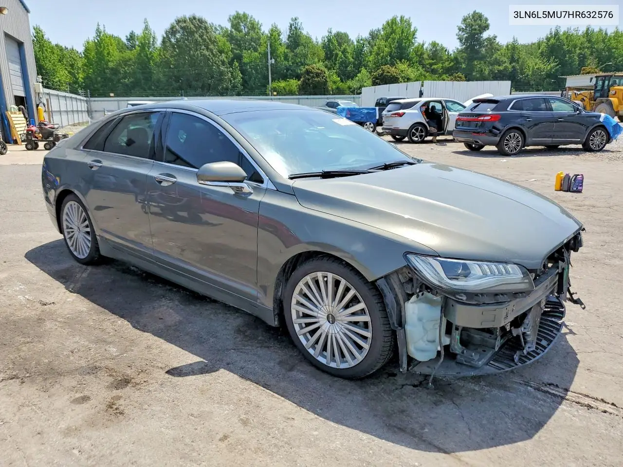 2017 Lincoln Mkz Hybrid Reserve VIN: 3LN6L5MU7HR632576 Lot: 61576816