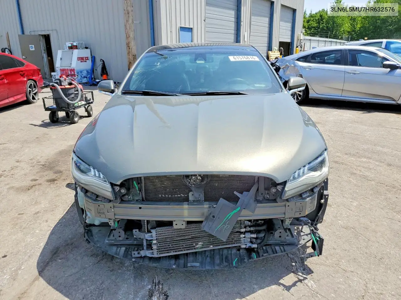 2017 Lincoln Mkz Hybrid Reserve VIN: 3LN6L5MU7HR632576 Lot: 61576816