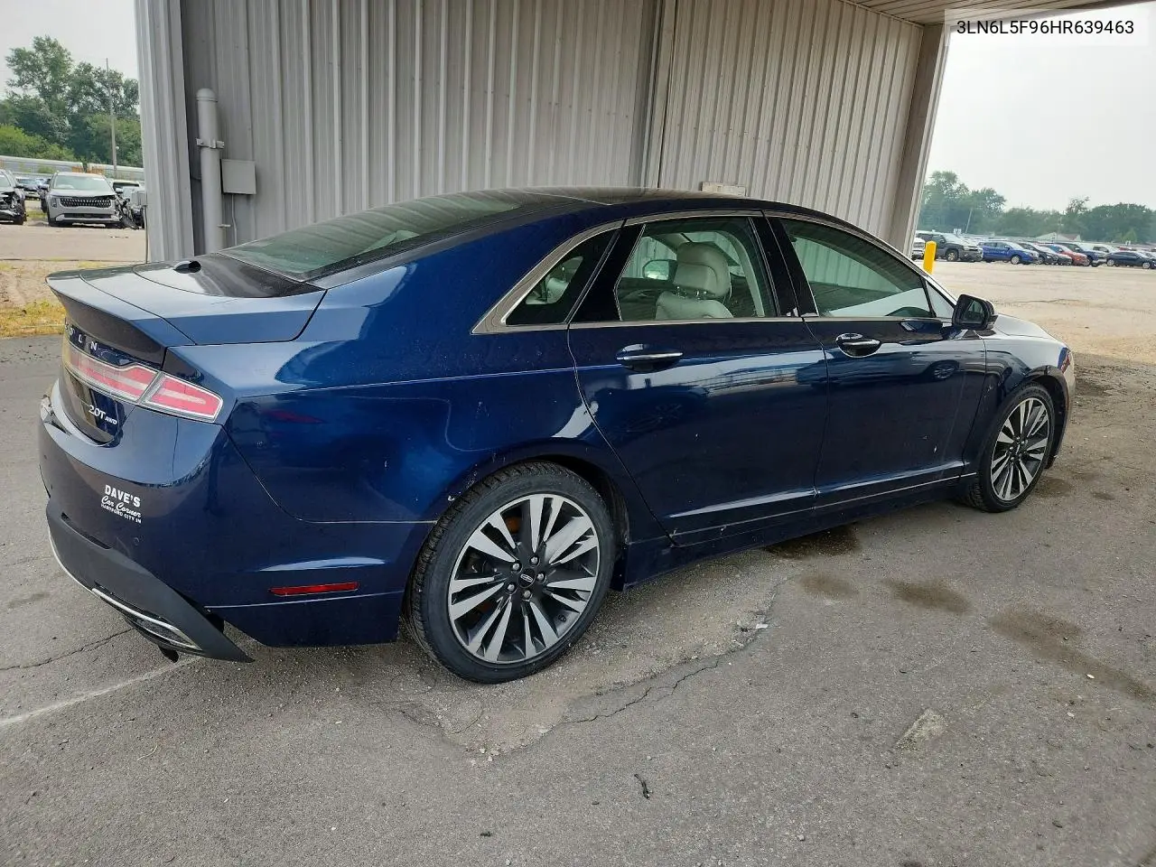 2017 Lincoln Mkz Reserve VIN: 3LN6L5F96HR639463 Lot: 61995426