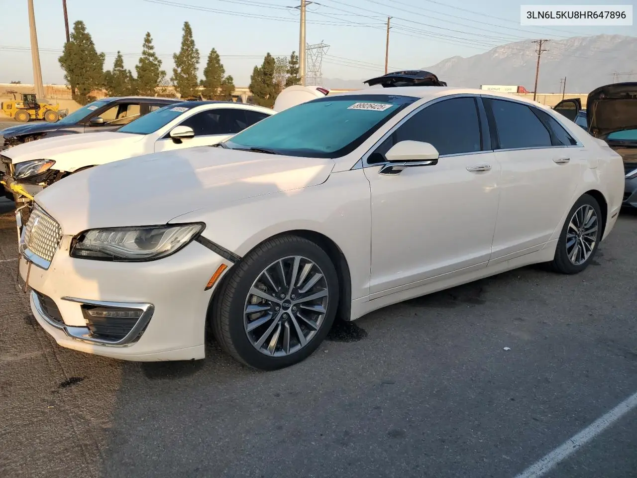 3LN6L5KU8HR647896 2017 Lincoln Mkz Hybrid Premiere