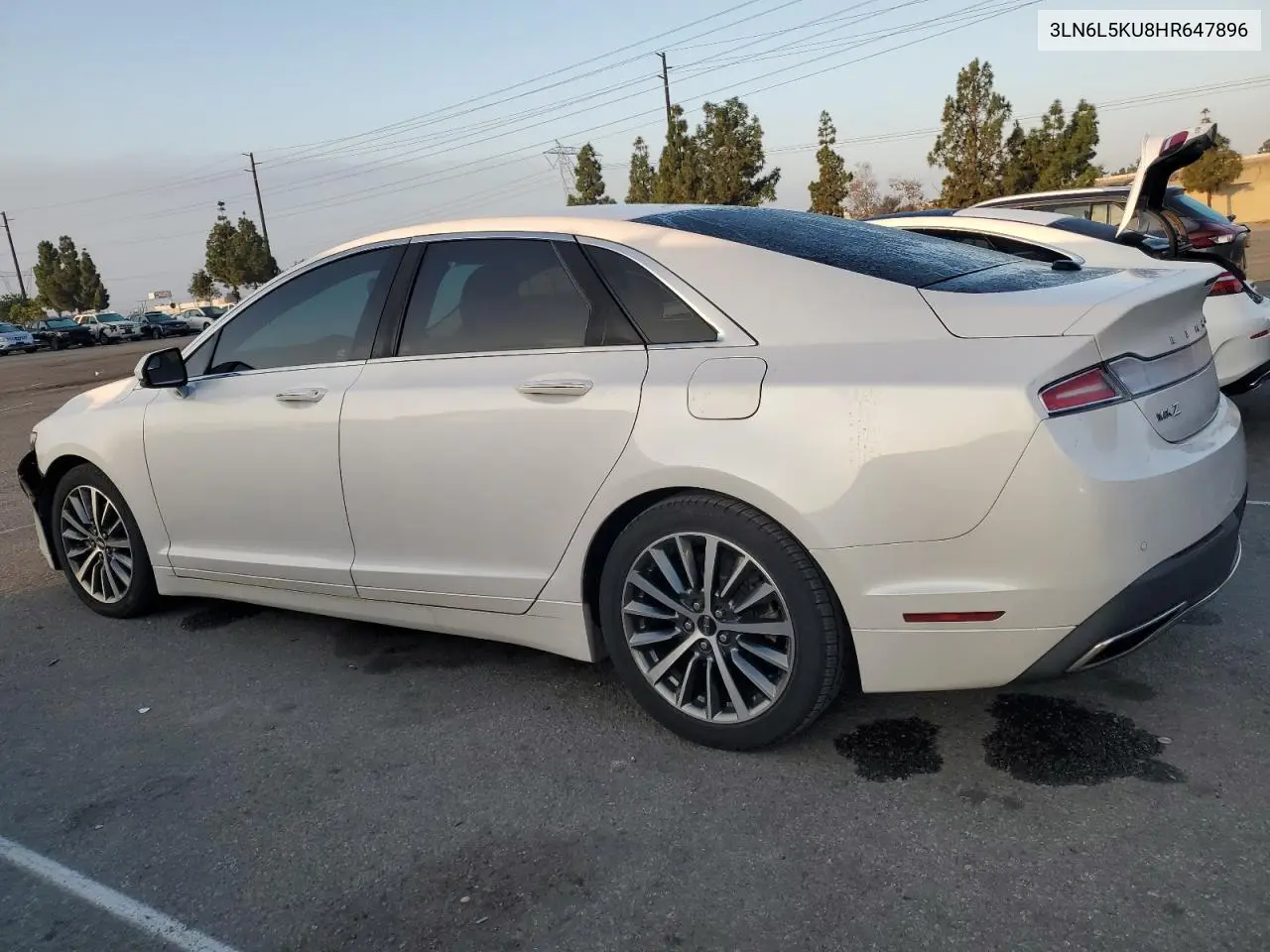 3LN6L5KU8HR647896 2017 Lincoln Mkz Hybrid Premiere