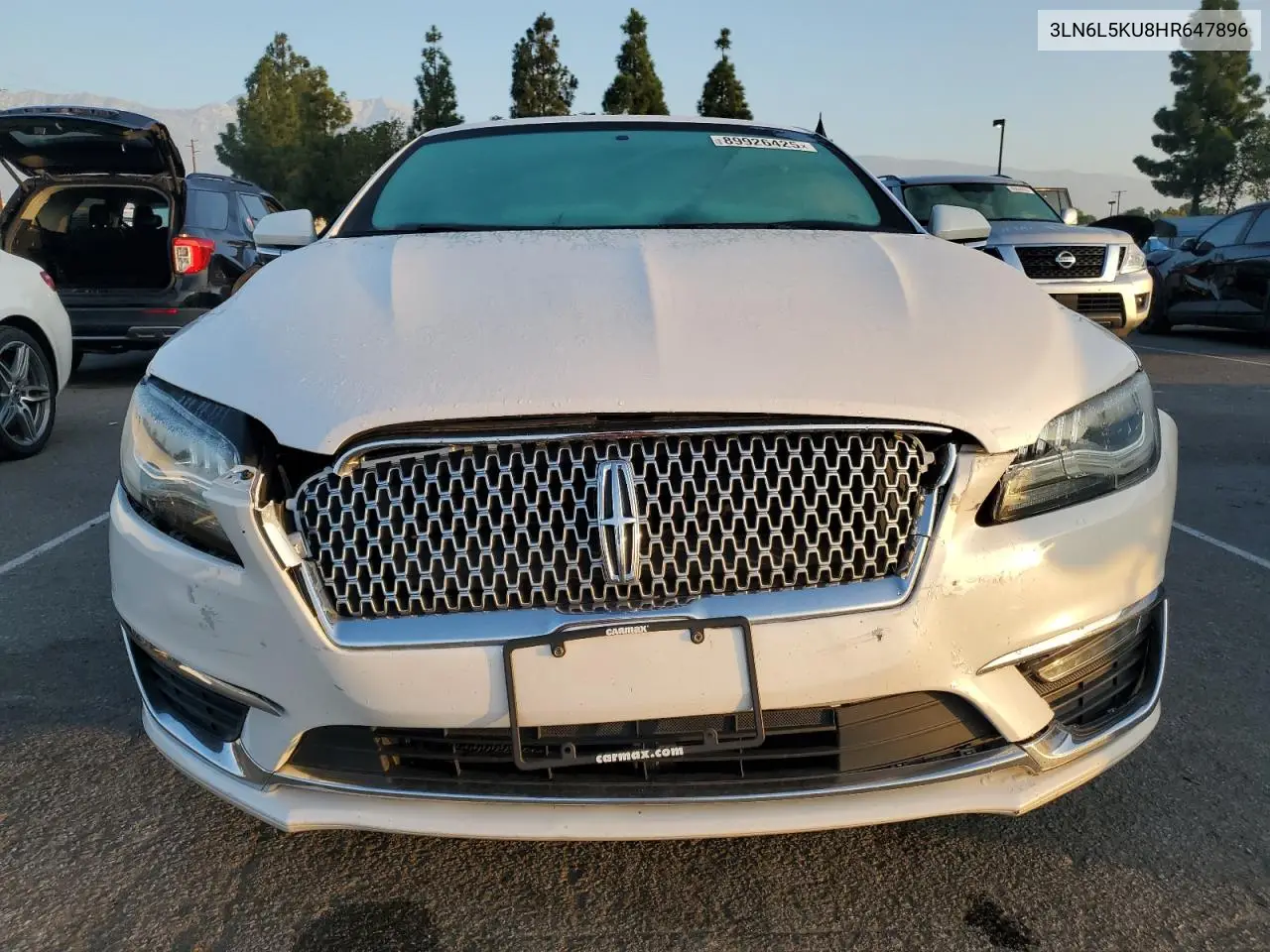 3LN6L5KU8HR647896 2017 Lincoln Mkz Hybrid Premiere