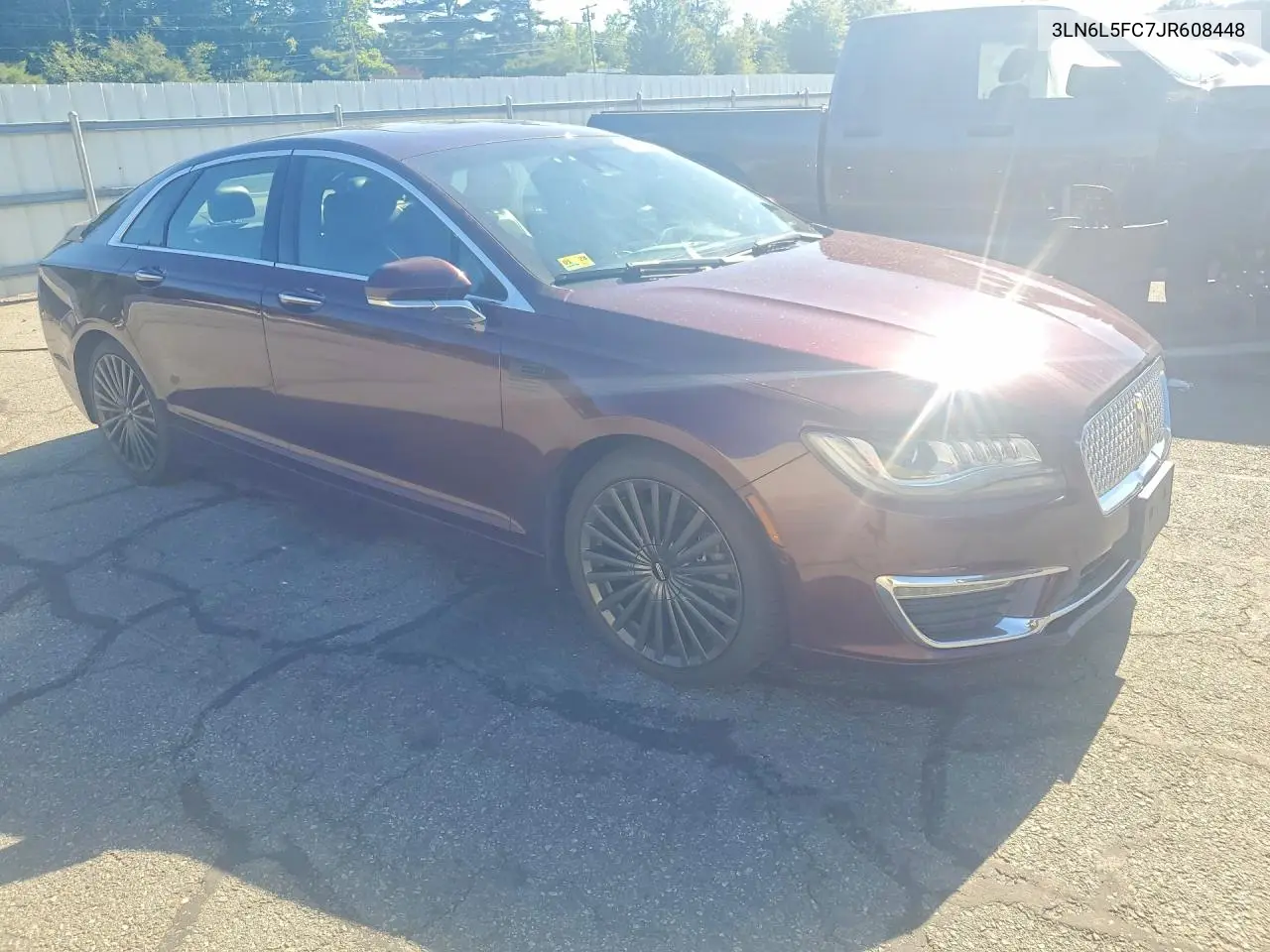 2018 Lincoln Mkz Reserve VIN: 3LN6L5FC7JR608448 Lot: 57545876