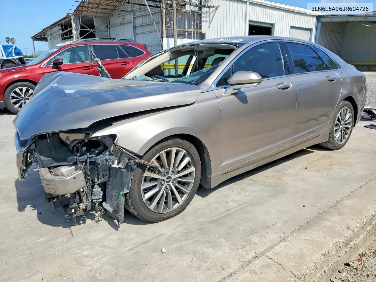 2018 Lincoln Mkz Premiere VIN: 3LN6L5A96JR604726 Lot: 58930876