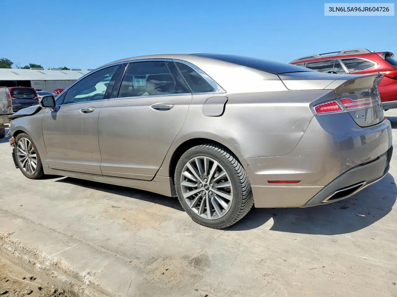 2018 Lincoln Mkz Premiere VIN: 3LN6L5A96JR604726 Lot: 58930876