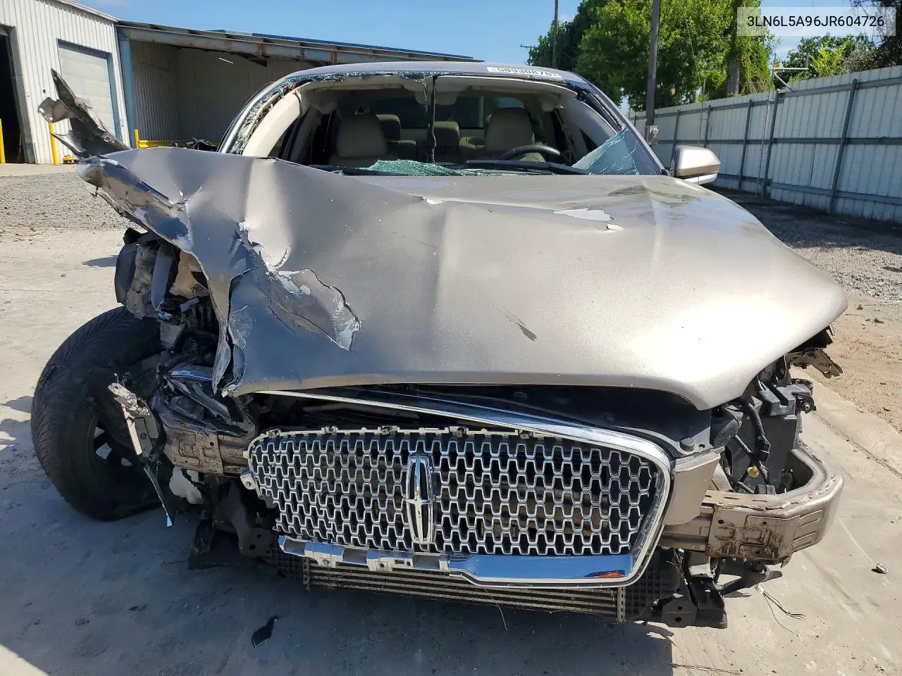 2018 Lincoln Mkz Premiere VIN: 3LN6L5A96JR604726 Lot: 58930876