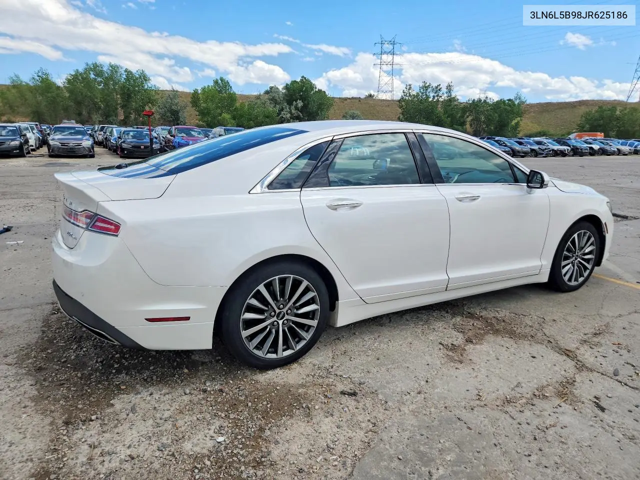 2018 Lincoln Mkz Premiere VIN: 3LN6L5B98JR625186 Lot: 59370376