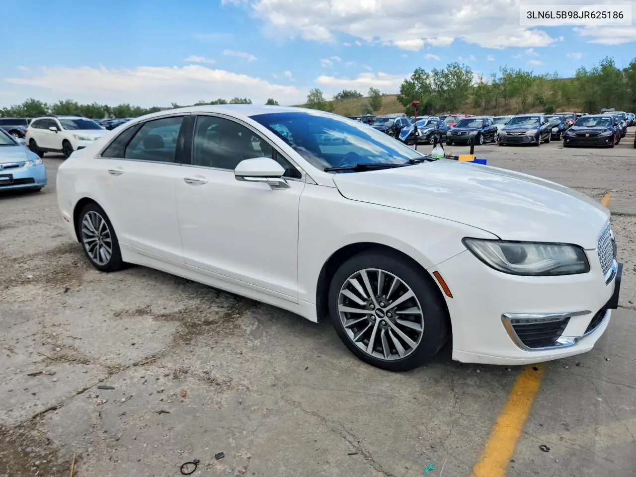 2018 Lincoln Mkz Premiere VIN: 3LN6L5B98JR625186 Lot: 59370376