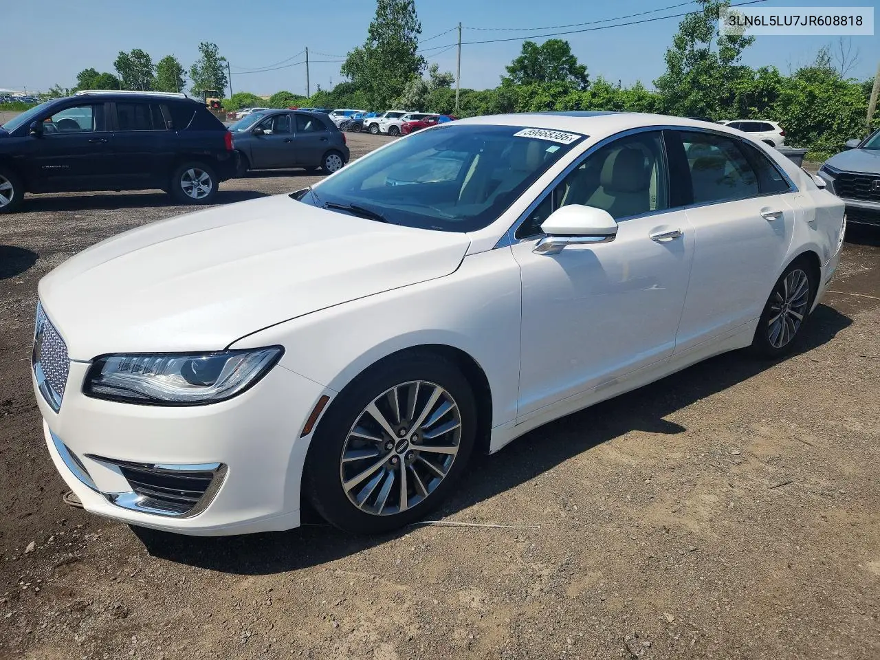 2018 Lincoln Mkz Hybrid Select VIN: 3LN6L5LU7JR608818 Lot: 59668386