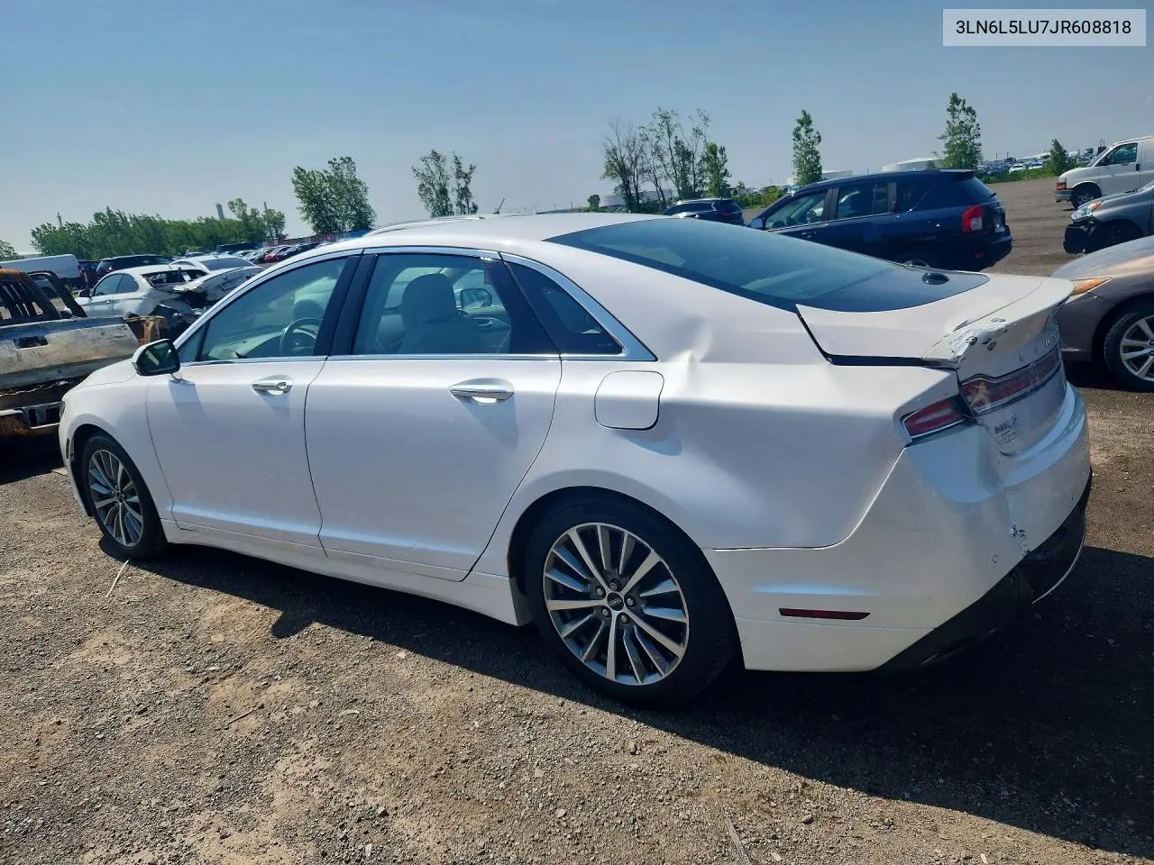 2018 Lincoln Mkz Hybrid Select VIN: 3LN6L5LU7JR608818 Lot: 59668386
