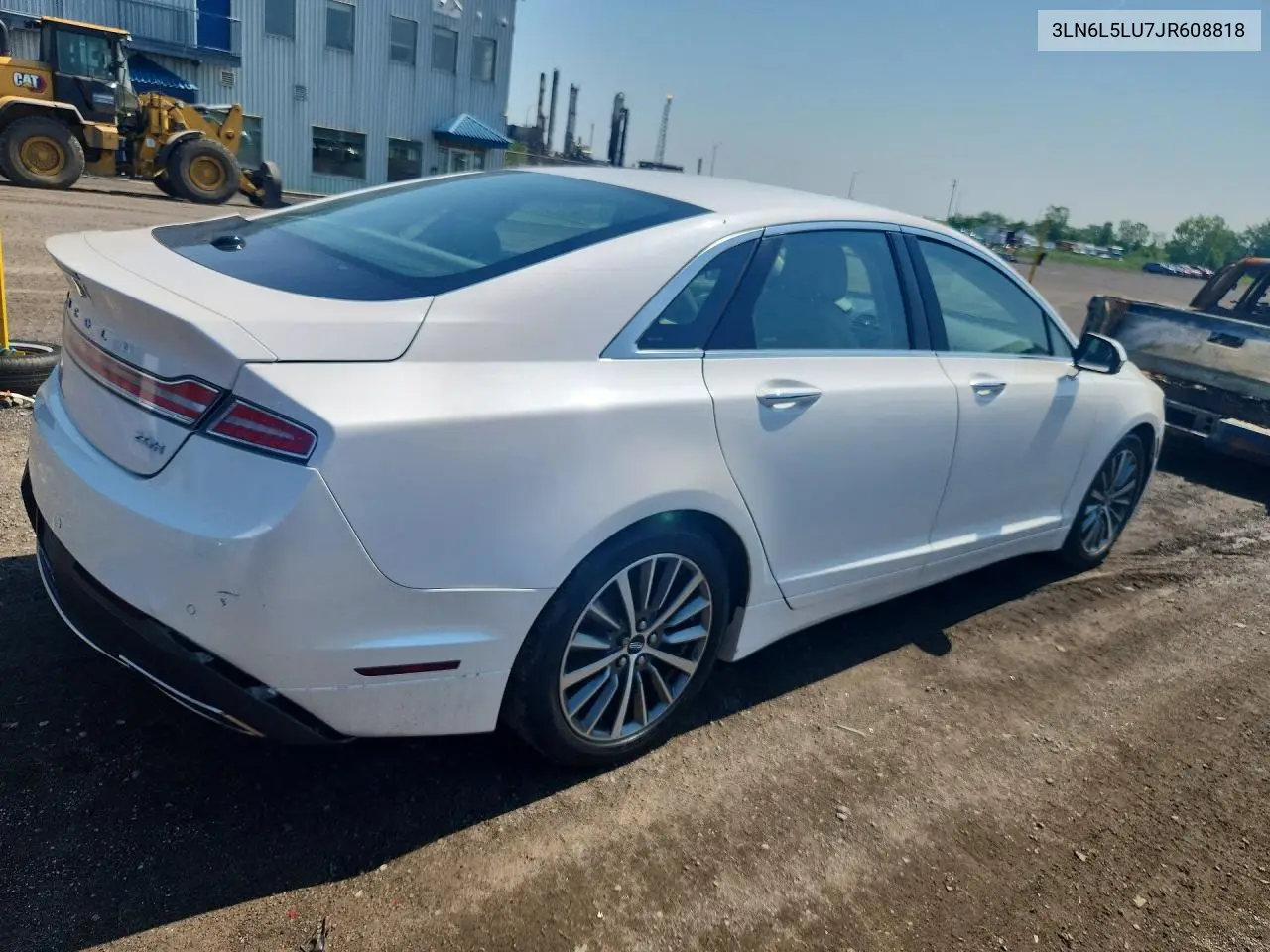 2018 Lincoln Mkz Hybrid Select VIN: 3LN6L5LU7JR608818 Lot: 59668386