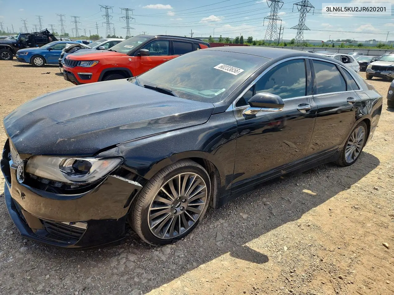 2018 Lincoln Mkz Hybrid Premiere VIN: 3LN6L5KU2JR620201 Lot: 60233656