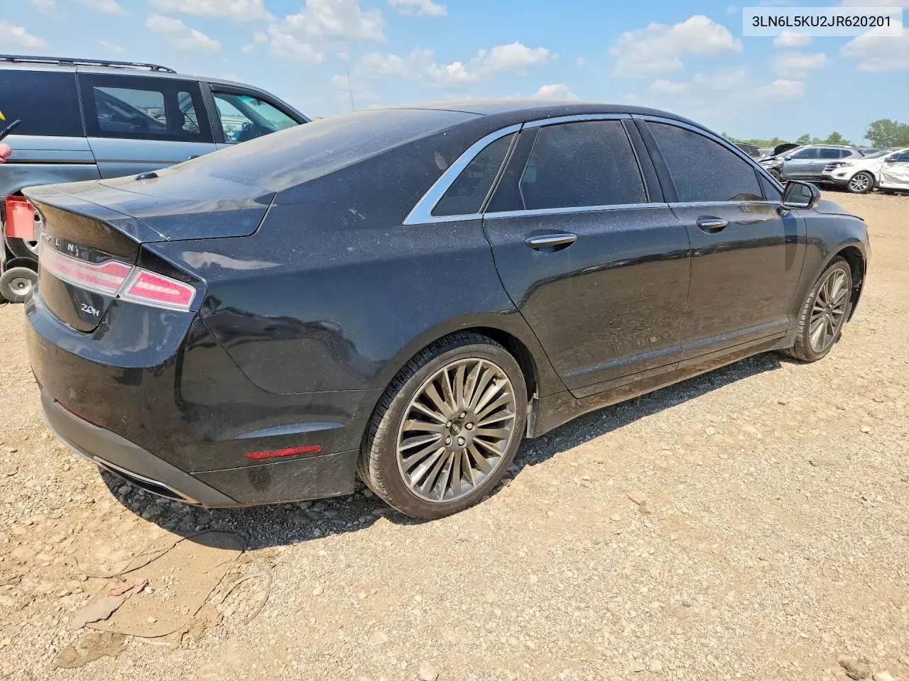 2018 Lincoln Mkz Hybrid Premiere VIN: 3LN6L5KU2JR620201 Lot: 60233656