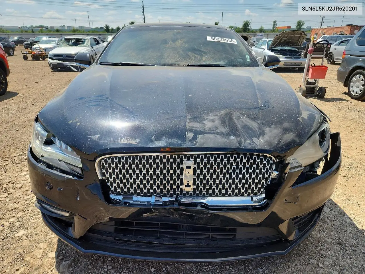 2018 Lincoln Mkz Hybrid Premiere VIN: 3LN6L5KU2JR620201 Lot: 60233656