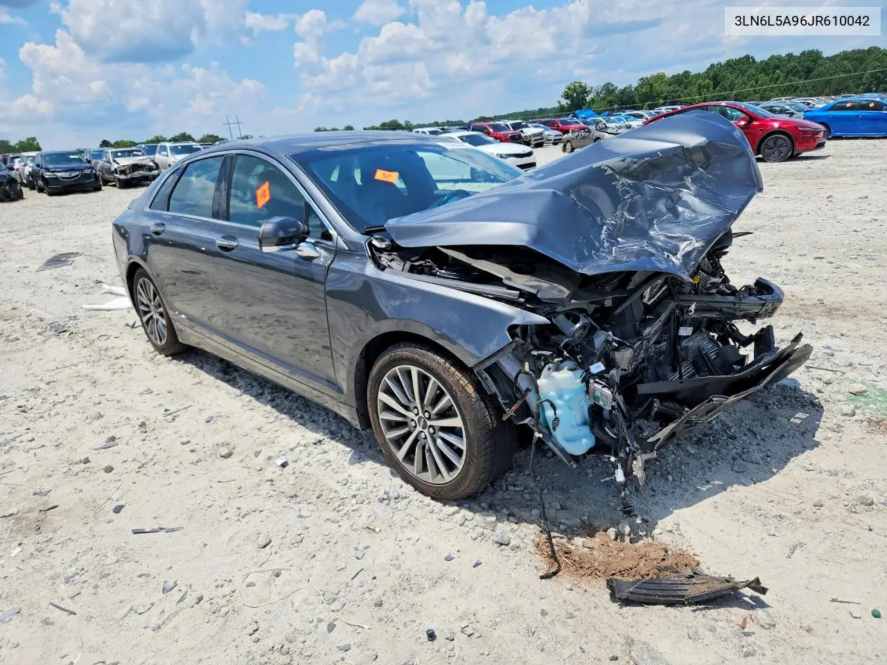 2018 Lincoln Mkz Premiere VIN: 3LN6L5A96JR610042 Lot: 60302986