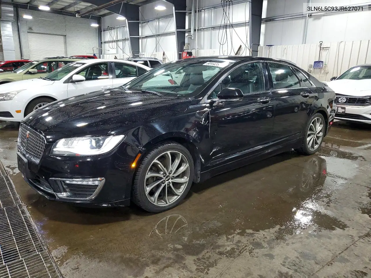 2018 Lincoln Mkz Select VIN: 3LN6L5C93JR627071 Lot: 60442586
