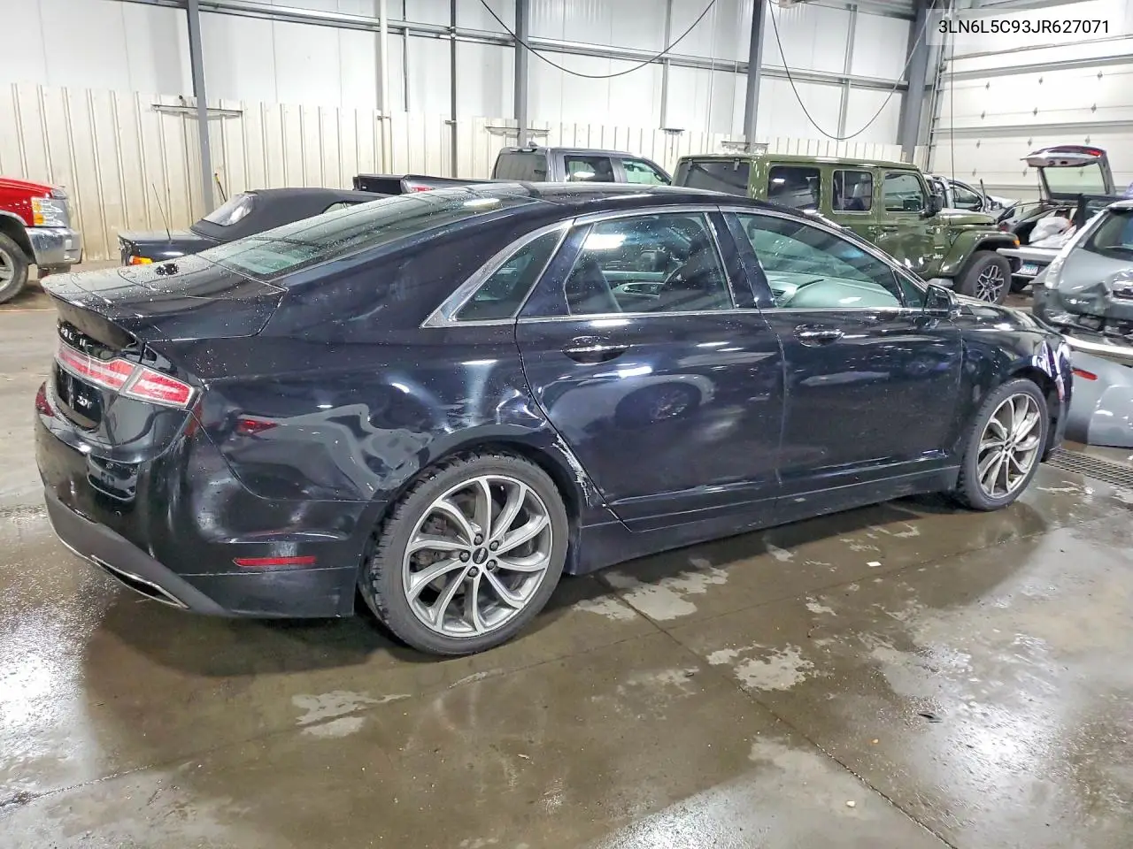 2018 Lincoln Mkz Select VIN: 3LN6L5C93JR627071 Lot: 60442586